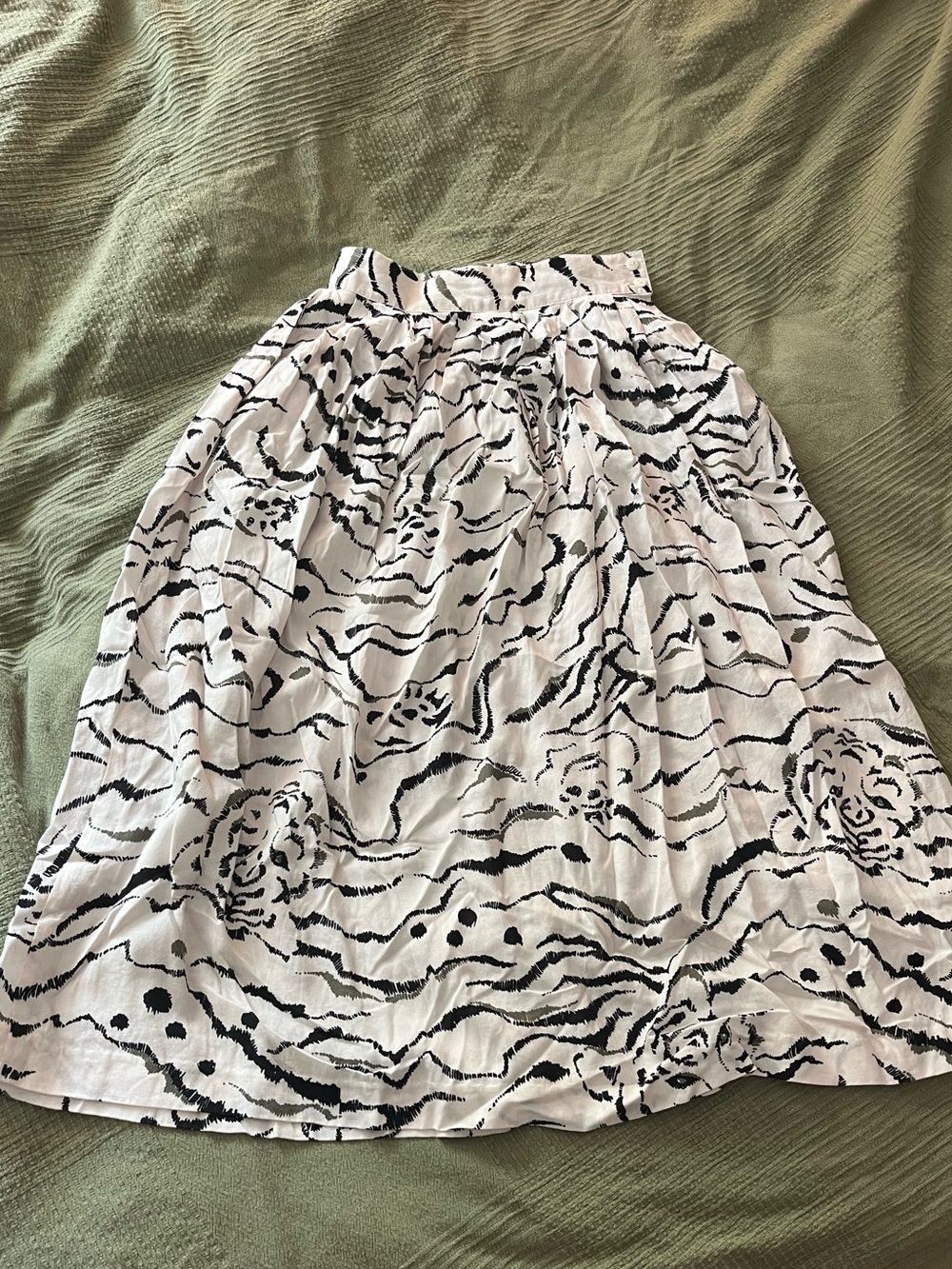 Rafaella Tiger Pattern Skirt